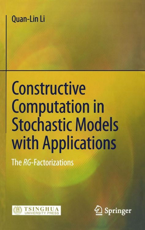Produktbild: Constructive Computation in Stochastic Models with Applications