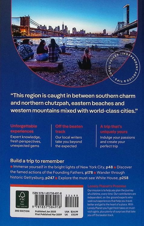 Produktbild: Lonely Planet New York & the Mid-Atlantic