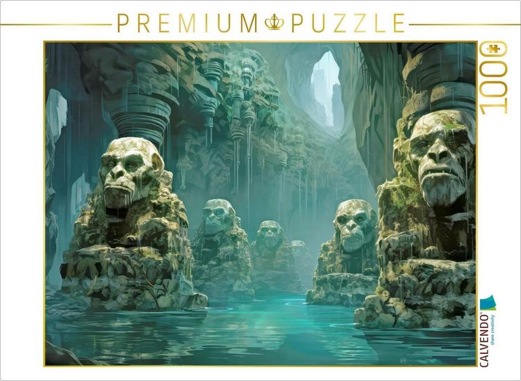 Produktbild: CALVENDO Puzzle Ruinen verlorener Zivilisationen | 1000 Teile Lege-Gr&ouml;&szlig;e 64x48cm Foto-Puzzle f&uuml;r gl&uuml;ckliche Stunden