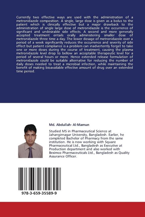 Produktbild: Metronidazole Extended Release Solid Dosage Form