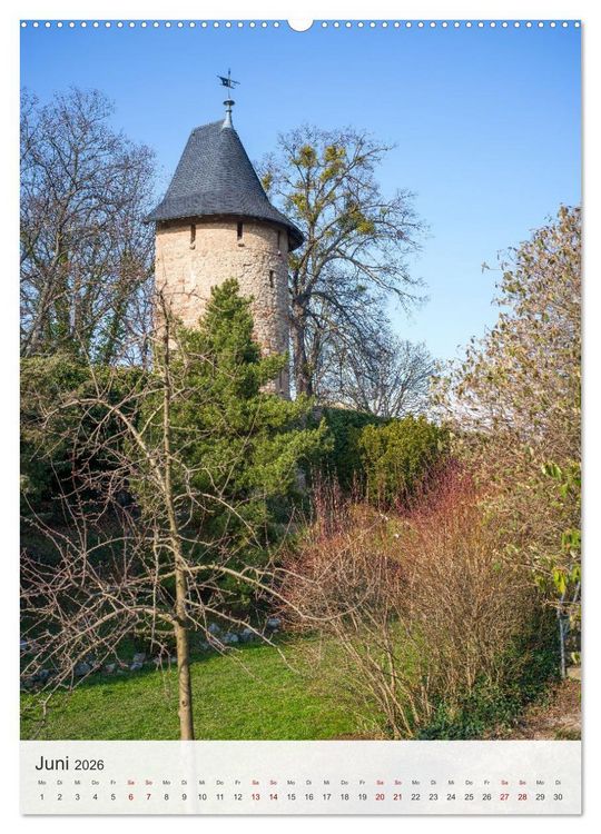 Produktbild: Wernigerode - Mittelalterliches Flair am Rande des Harzes (Wandkalender 2026 DIN A2 hoch), CALVENDO Monatskalender
