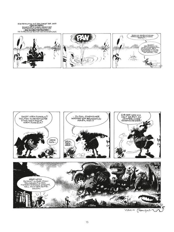 Produktbild: Schwarze Gedanken Gesamtausgabe (Hochwertige Jubil&auml;umsedition 100 Jahre Franquin)
