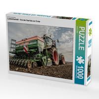 Produktbild: CALVENDO Puzzle Landwirtschaft - Von der Saat bis zur Ernte 1000 Teile Lege-Gr&ouml;&szlig;e 64 x 48 cm Foto-Puzzle Bild von Simon Witt