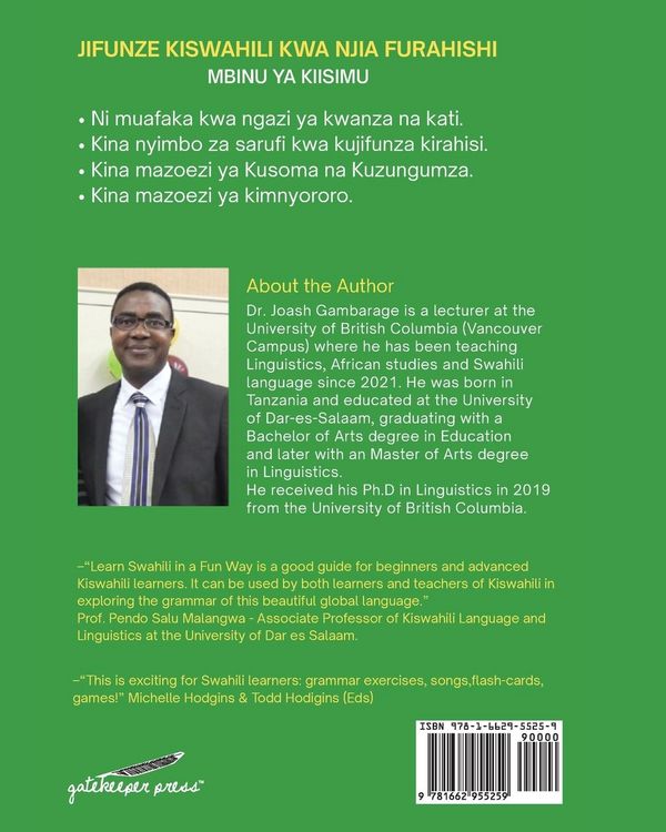 Produktbild: Learn Swahili in a Fun Way