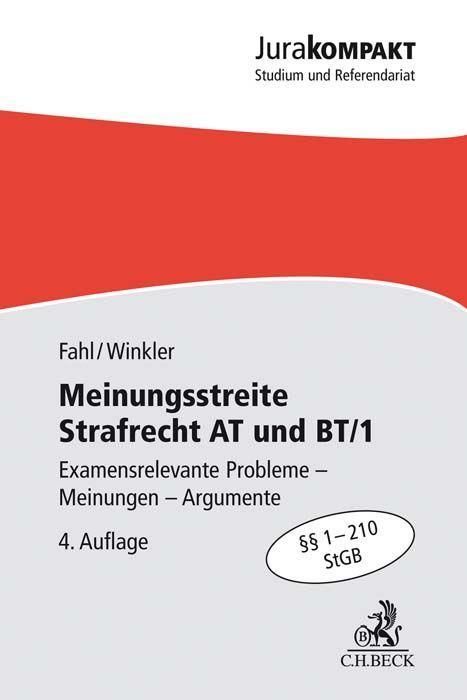 Produktbild: Meinungsstreite Strafrecht AT und BT/1
