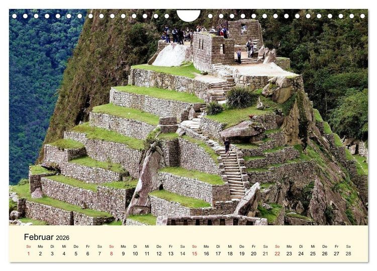 Produktbild: Im Land der Inka (Wandkalender 2026 DIN A4 quer), CALVENDO Monatskalender