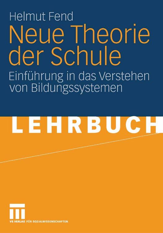 Produktbild: Neue Theorie der Schule