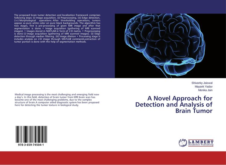 Produktbild: A Novel Approach for Detection and Analysis of Brain Tumor
