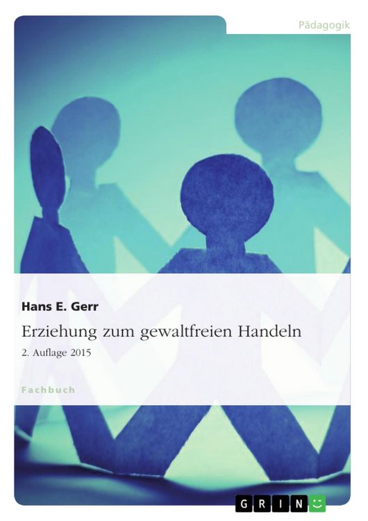 Produktbild: Erziehung zum gewaltfreien Handeln