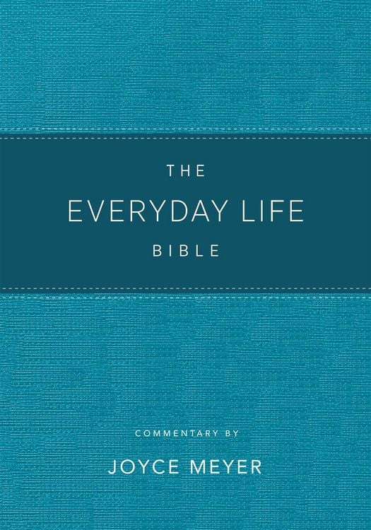 Produktbild: The Everyday Life Bible Teal LeatherLuxe&reg;