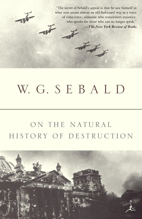 Produktbild: On the Natural History of Destruction