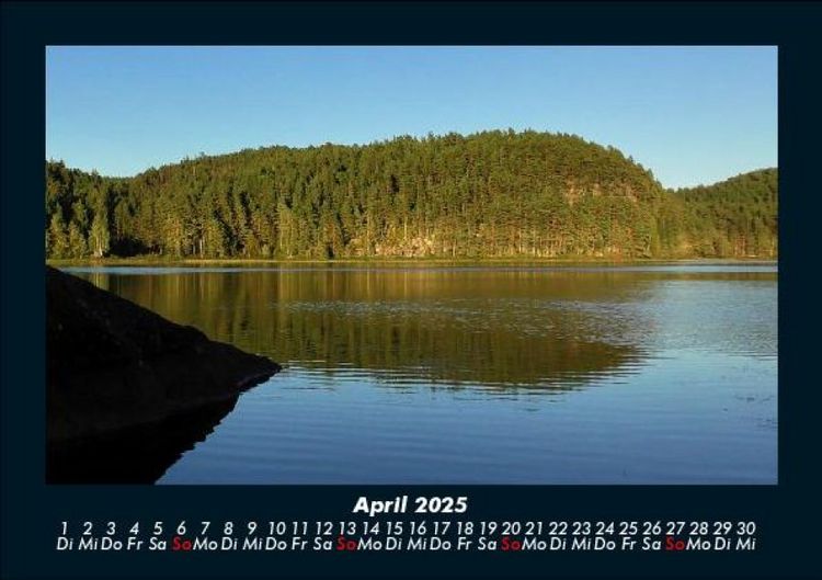 Produktbild: Tag am See 2025 Fotokalender DIN A5