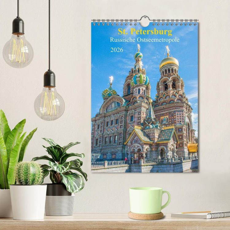 Produktbild: St. Petersburg - Russische Ostseemetropole (Wandkalender 2026 DIN A4 hoch), CALVENDO Monatskalender