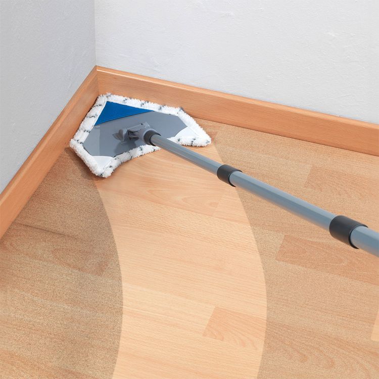 Produktbild: Multiflex-Wischer inkl. Teleskopstiel, f&uuml;r Fliesen, Fenster und B&ouml;den geeignet