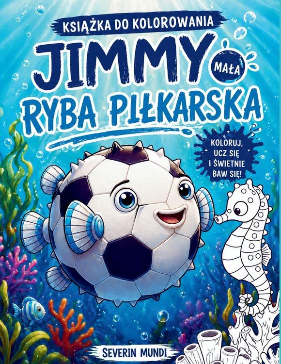 Produktbild: Kolorowanka dla dzieci Jimmy Ryba pi&iquest;karska