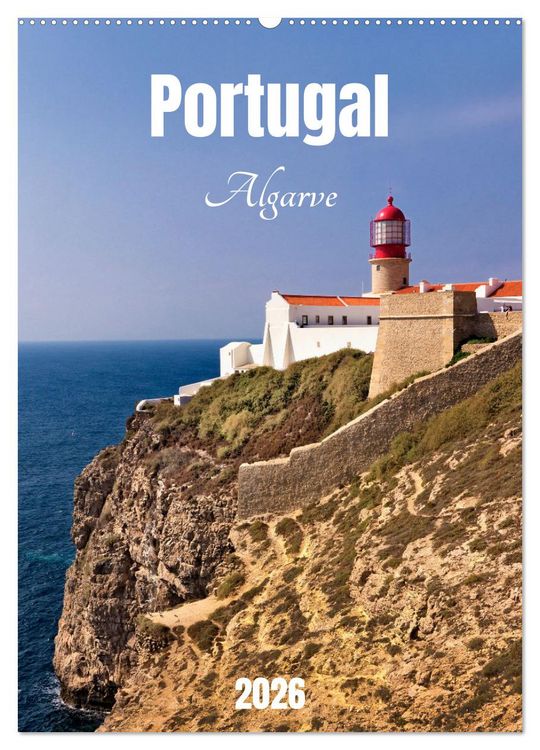 Produktbild: Portugal. Algarve (Wandkalender 2026 DIN A2 hoch), CALVENDO Monatskalender