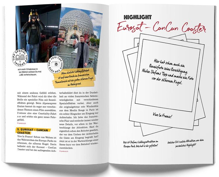 Produktbild: GuideMe Reiseführer „Die 30 besten Freizeitparks Europas“