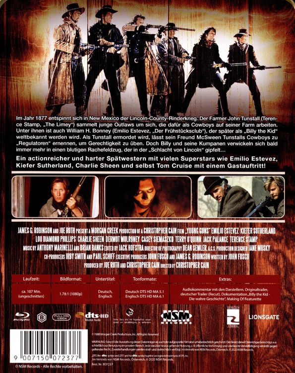 Produktbild: Young Guns - Limitierte Steelbook Edition