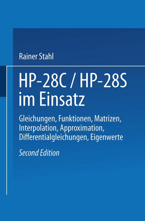 Produktbild: HP-28C / HP28S im Einsatz