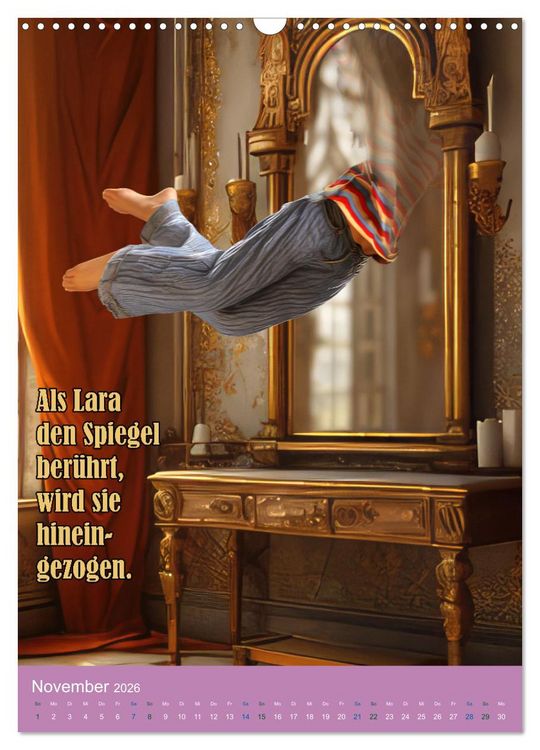 Produktbild: Laras Traum (Wandkalender 2026 DIN A3 hoch), CALVENDO Monatskalender