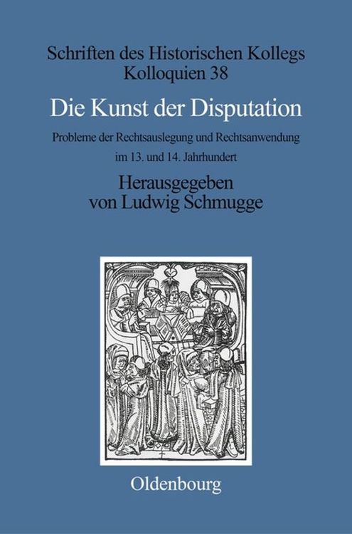 Produktbild: Die Kunst der Disputation