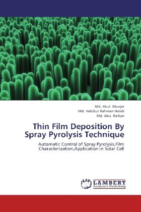 Produktbild: Munjer, M: Thin Film Deposition By Spray Pyrolysis Technique