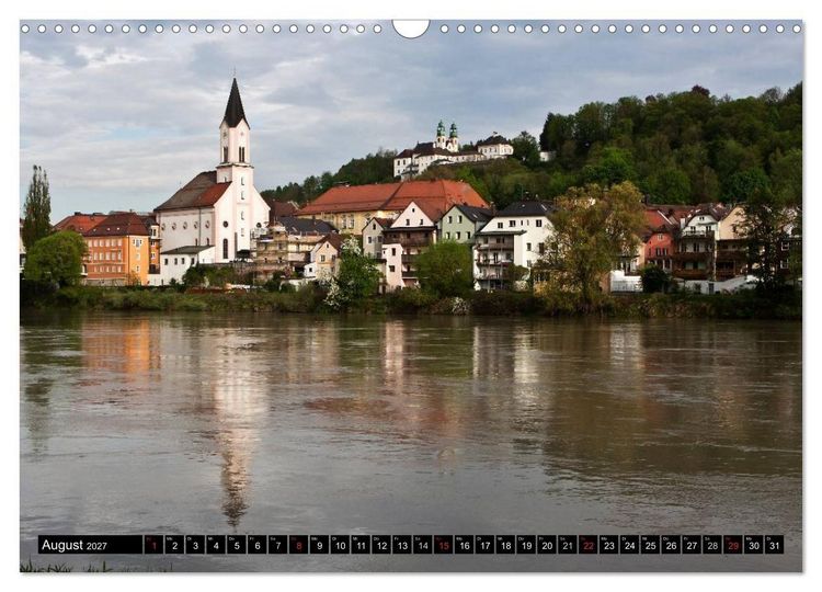 Produktbild: Pittoreskes Passau (Wandkalender 2027 DIN A3 quer), CALVENDO Monatskalender