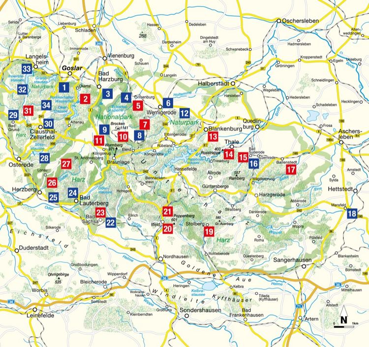Produktbild: Wanderungen f&uuml;r Langschl&auml;fer im Harz