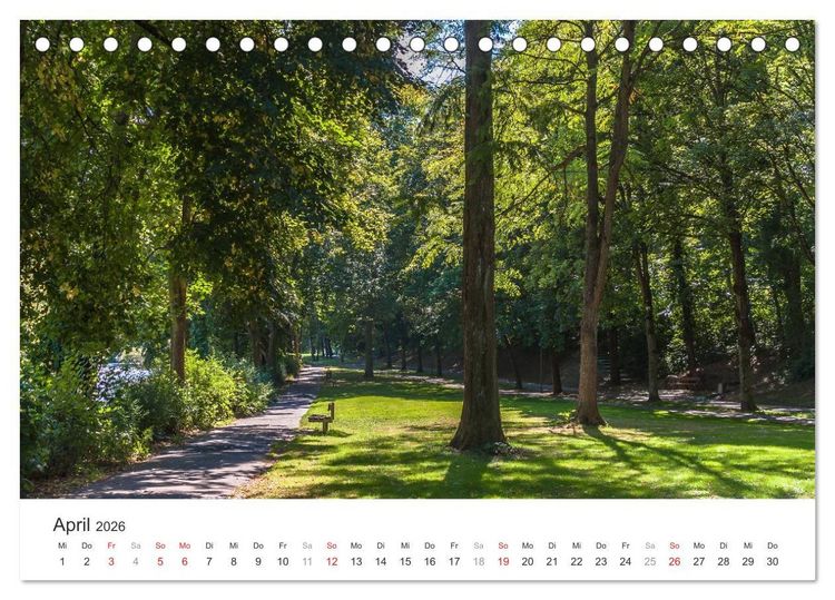 Produktbild: Pforzheims sch&ouml;ne Stellen (Tischkalender 2026 DIN A5 quer), CALVENDO Monatskalender