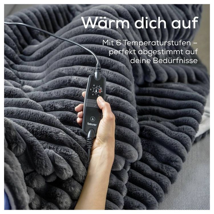 Produktbild: Beurer HD 82 Stockholm Heizdecke Grau