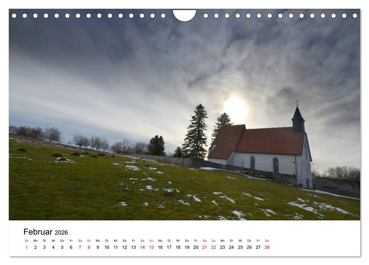 Produktbild: Zauberhafte Schw&auml;bische Alb (Wandkalender 2026 DIN A4 quer), CALVENDO Monatskalender