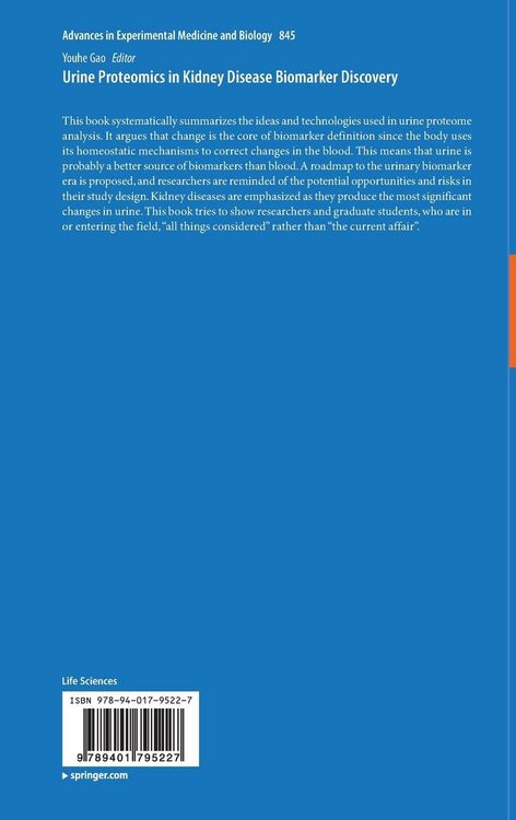 Produktbild: Urine Proteomics in Kidney Disease Biomarker Discovery