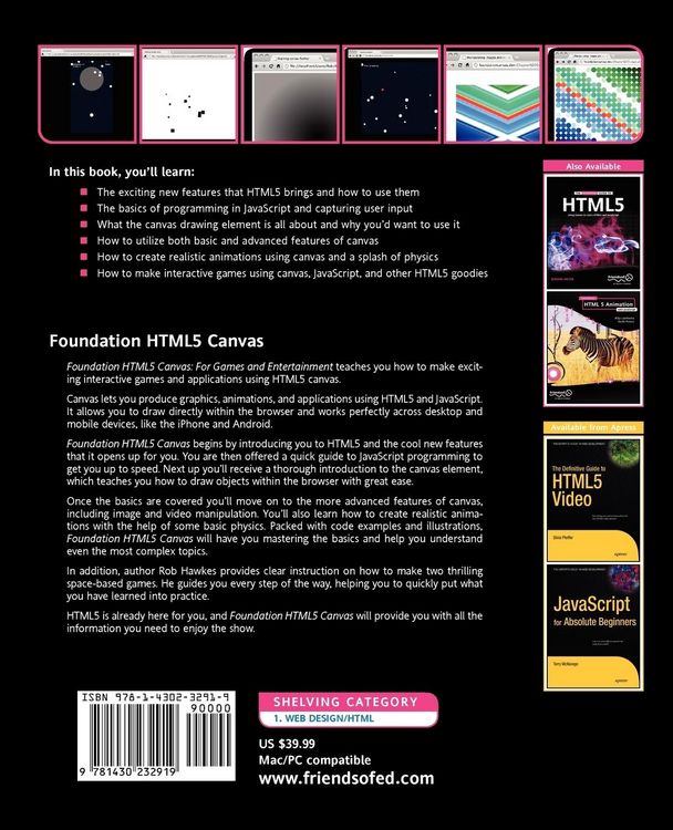 Produktbild: Foundation HTML5 Canvas
