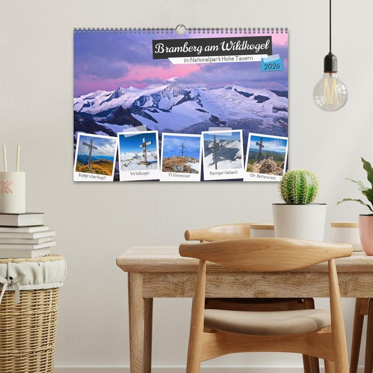 Produktbild: Bramberg am Wildkogel (Wandkalender 2026 DIN A3 quer), CALVENDO Monatskalender