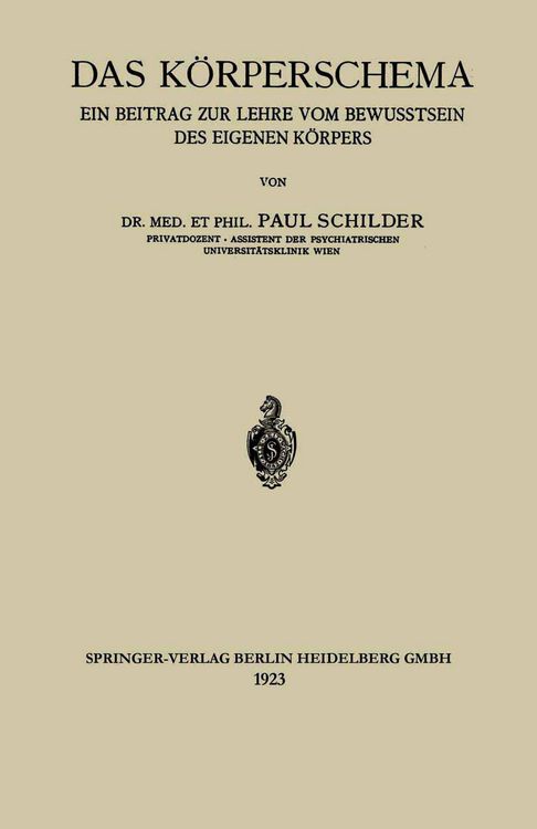 Produktbild: Das K&ouml;rperschema
