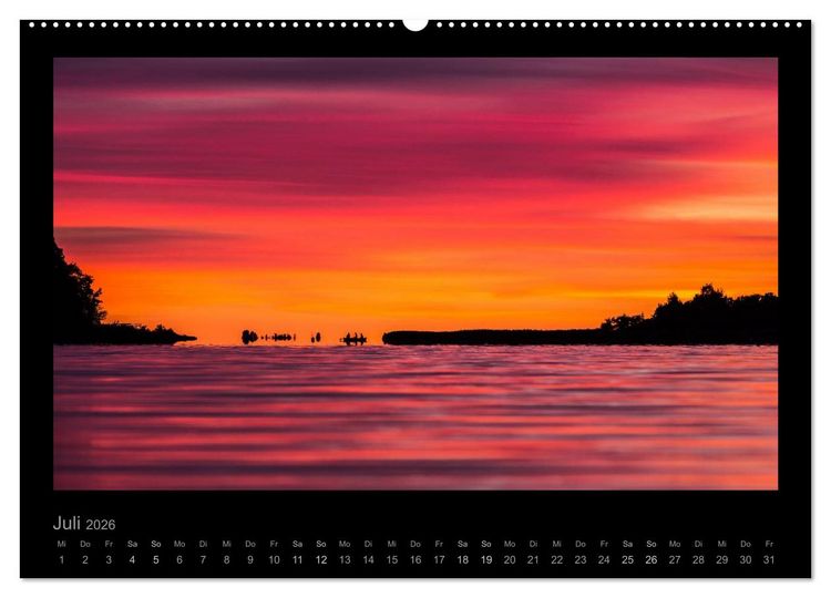 Produktbild: Finnland - Faszination S&uuml;dwesten (Wandkalender 2026 DIN A2 quer), CALVENDO Monatskalender