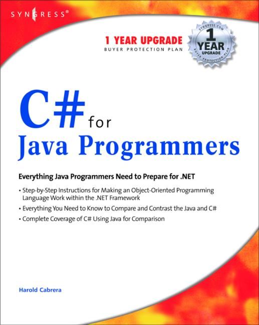 Produktbild: C# For Java Programmers