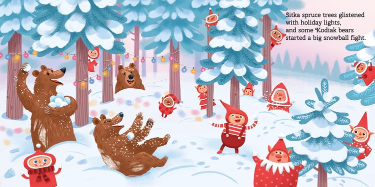Produktbild: 12 Little Elves Visit Alaska