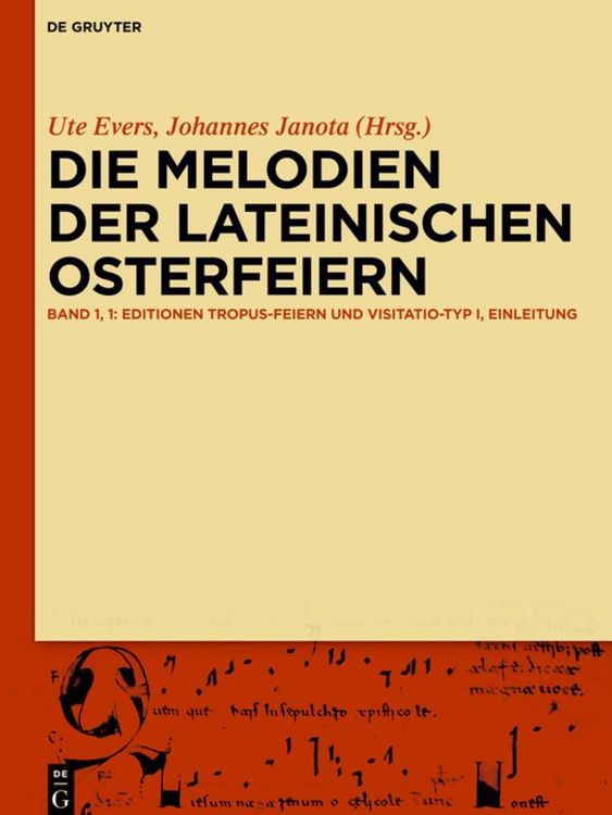 Produktbild: Die Melodien der lateinischen Osterfeiern