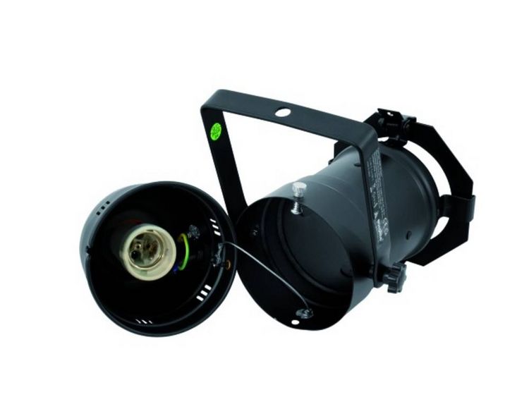 Produktbild: Eurolite PAR-30 Spot Halogen-PAR-Scheinwerfer Schwarz