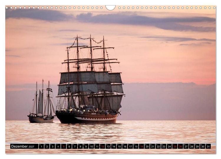 Produktbild: Hanse Sail (Wandkalender 2027 DIN A3 quer), CALVENDO Monatskalender