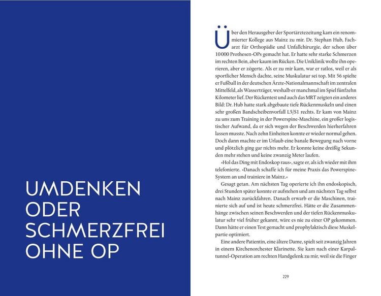 Der Rückenoperateur, der sich nicht selbst operieren konnte
