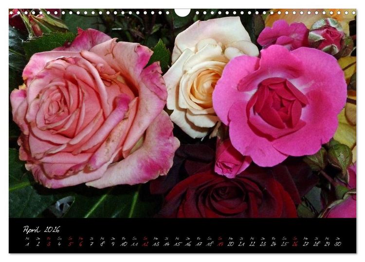 Produktbild: Flower (Wandkalender 2026 DIN A3 quer), CALVENDO Monatskalender