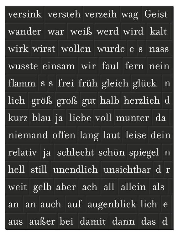 Produktbild: moses. libri_x Magnetische Poesie