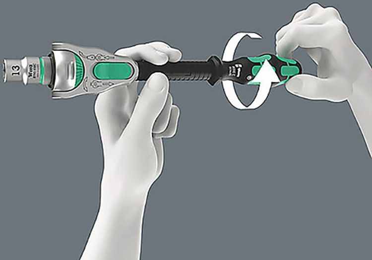 Produktbild: Wera 8000A 05073260001 Umschaltknarre 1/4" (6.3 mm) 152mm