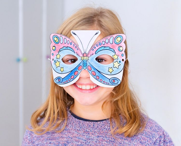 Produktbild: Zauberhafte Masken zum Ausmalen