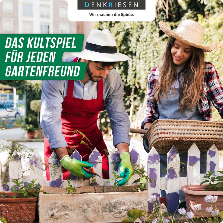 Denkriesen - Stadt Land Vollpfosten® - Garten Edition - "alles im Grünen." - A4