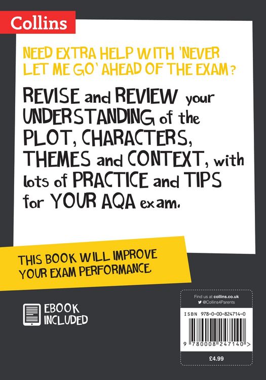 Produktbild: Never Let Me Go: AQA GCSE 9-1 English Literature Text Guide