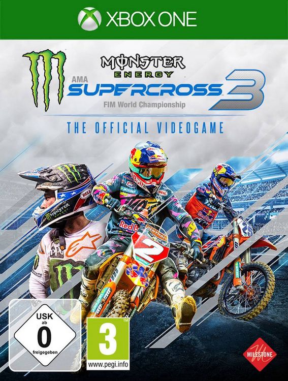 Produktbild: Monster Energy Supercross 3 - The Official Videogame
