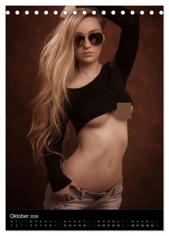 Produktbild: Sensual Desire - z&auml;rtliche Fantasien (Tischkalender 2026 DIN A5 hoch), CALVENDO Monatskalender